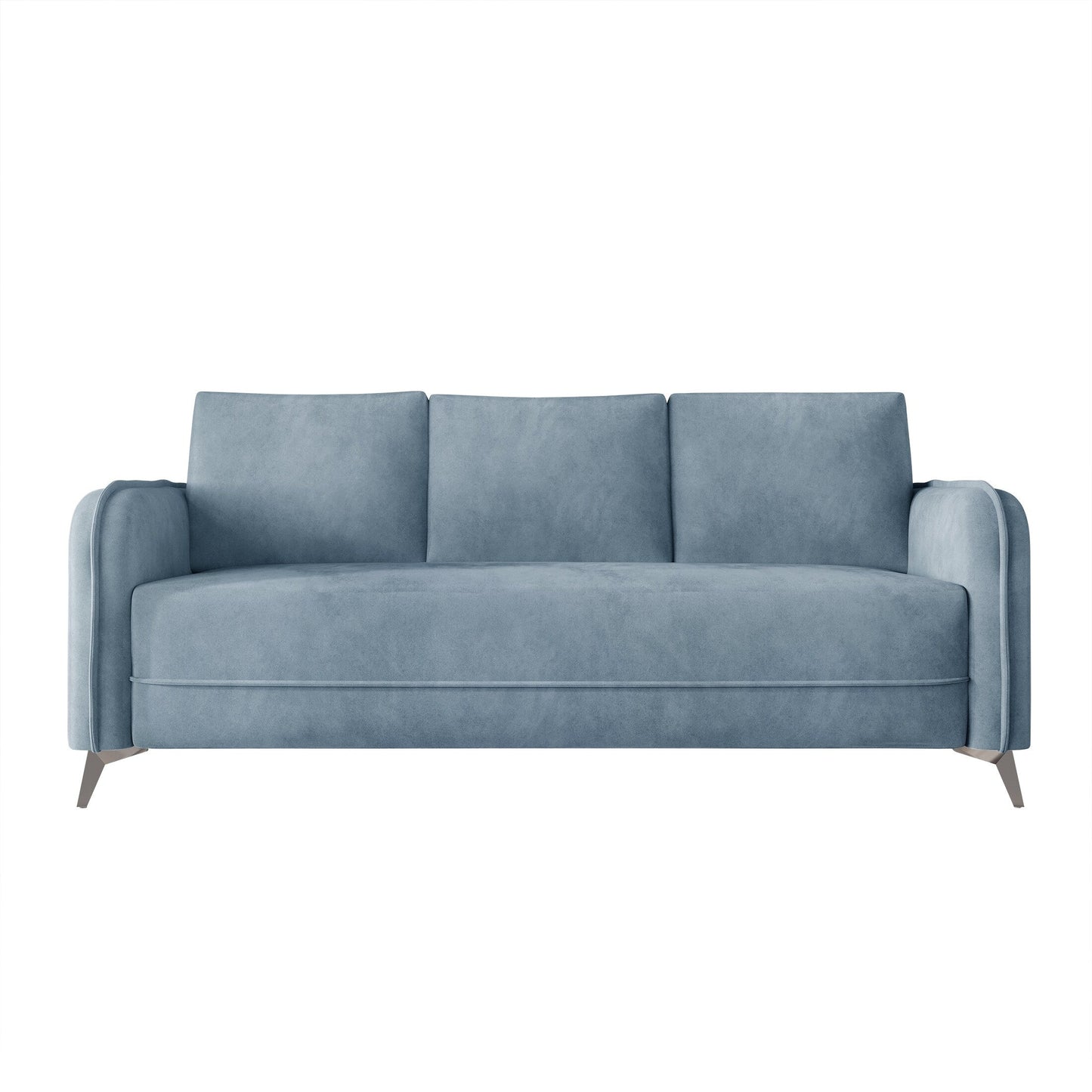 Divano imbottito in velluto di lusso CraftPorch