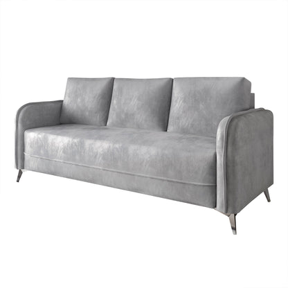 Divano imbottito in velluto di lusso CraftPorch