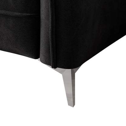 Divano imbottito in velluto di lusso CraftPorch