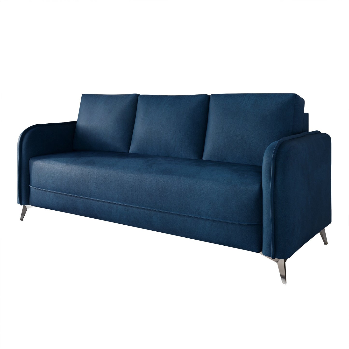 Divano imbottito in velluto di lusso CraftPorch