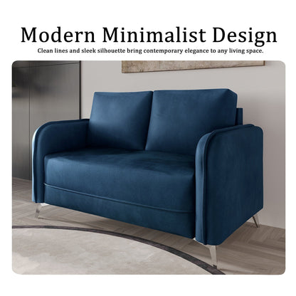 Divano imbottito in velluto di lusso CraftPorch