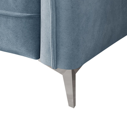 Divano imbottito in velluto di lusso CraftPorch