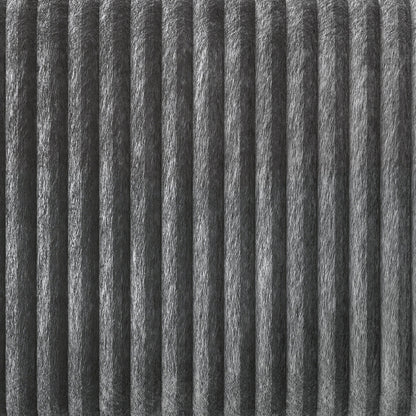 Divano imbottito in velluto a coste CraftPorch in stile Mid-Century Modern