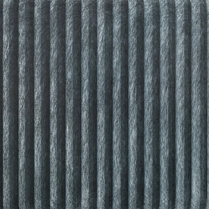 Divano imbottito in velluto a coste CraftPorch in stile Mid-Century Modern