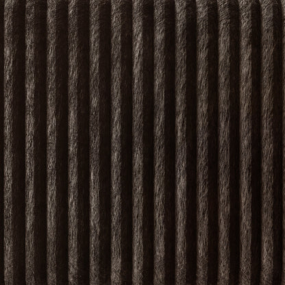 Divano imbottito in velluto a coste CraftPorch in stile Mid-Century Modern