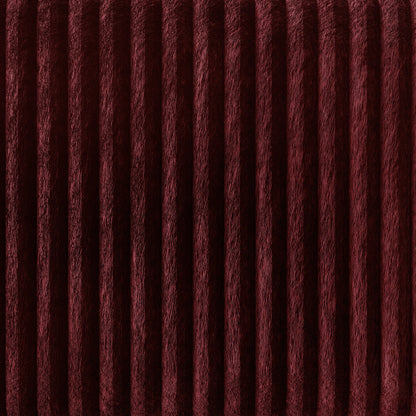 Divano imbottito in velluto a coste CraftPorch in stile Mid-Century Modern