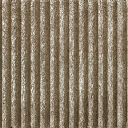 Divano imbottito in velluto a coste CraftPorch in stile Mid-Century Modern