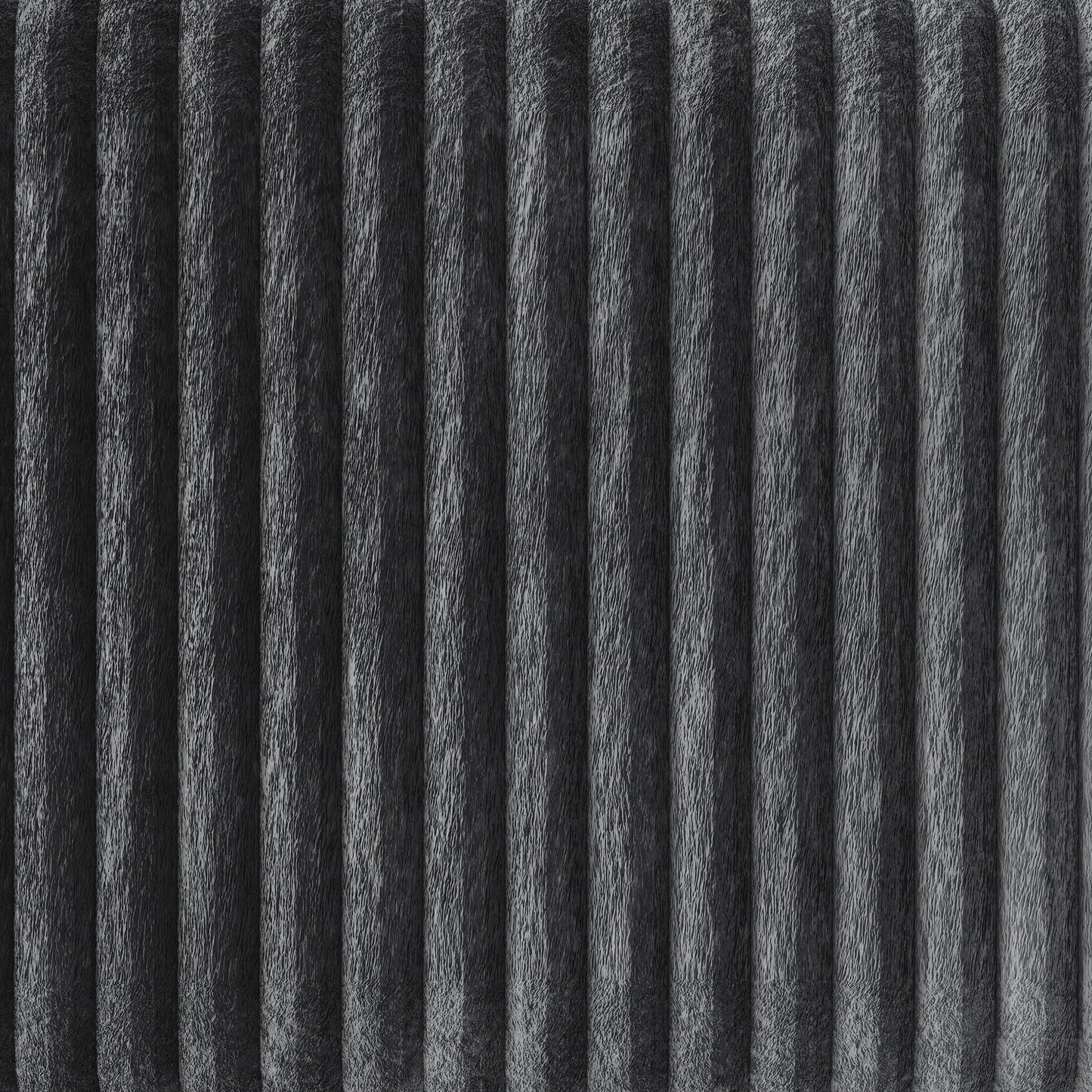 Divano imbottito in velluto a coste CraftPorch, moderno e glamour