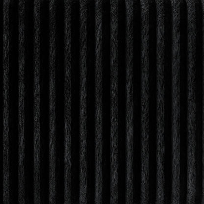 Divano imbottito in velluto a coste CraftPorch, moderno e glamour