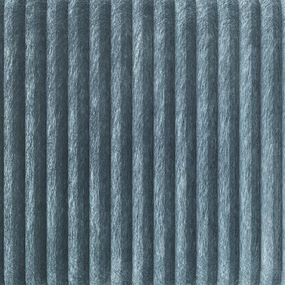 Divano imbottito in velluto a coste CraftPorch, moderno e glamour