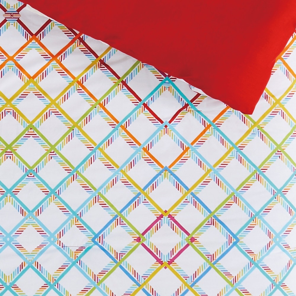 Set di piumoni in cotone Crayola Happy Plaid