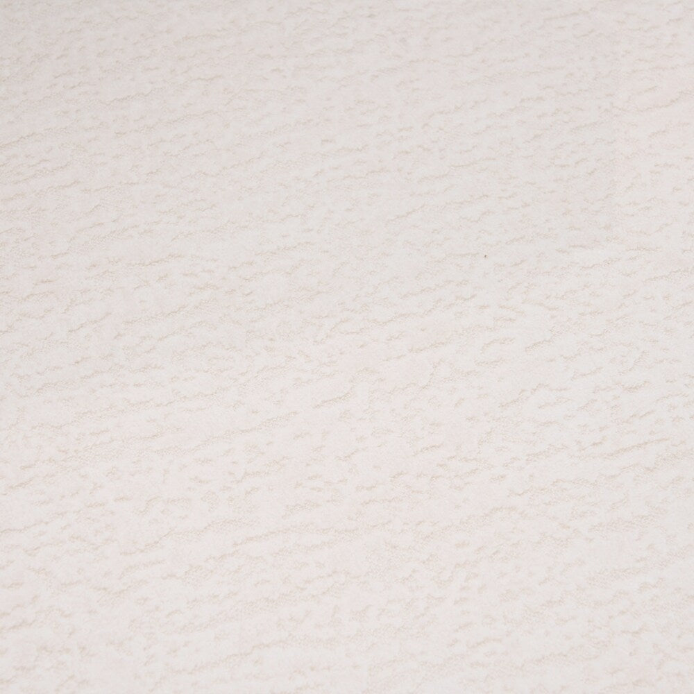 Divano a due posti curvo in spugna a compressione completa bianco