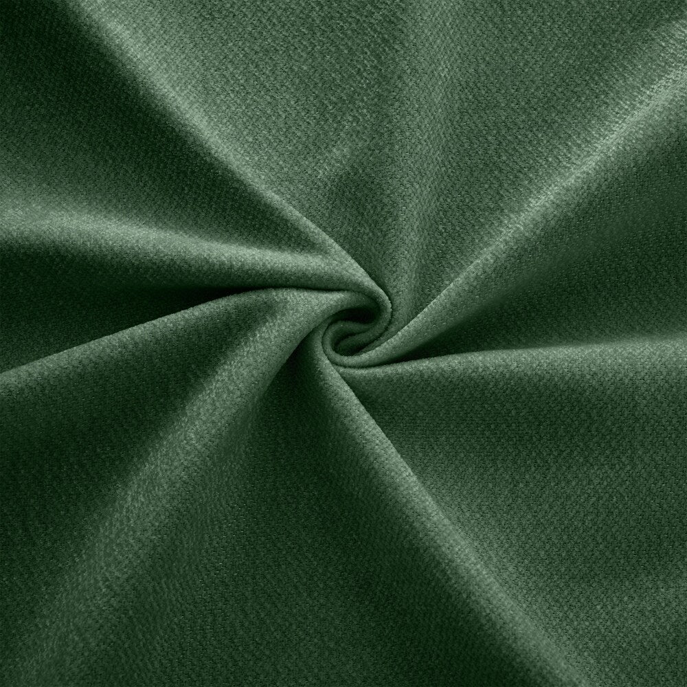 Divano in ciniglia con schienale e braccioli cilindrici e seduta contenitore