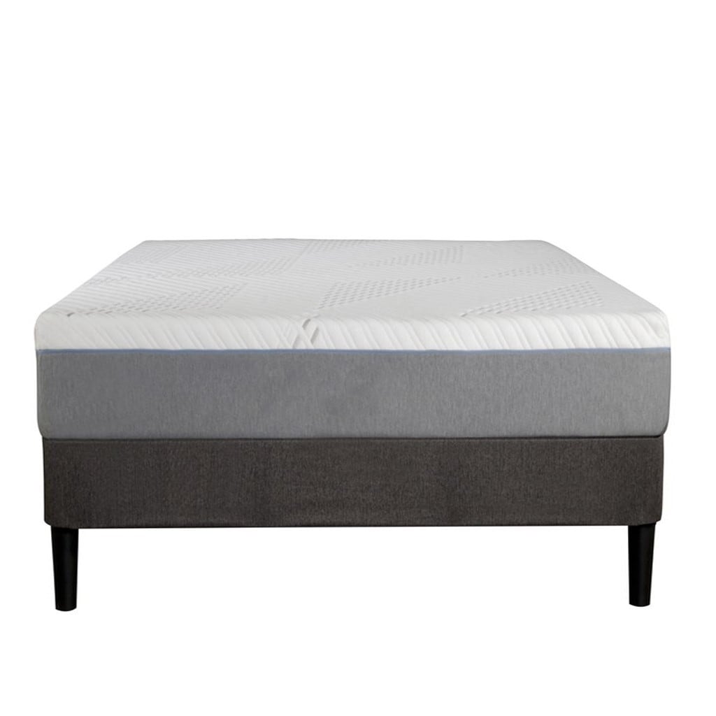 Materasso ibrido Cypress da 10'' con memory foam, supporto per bordi, molle insacchettate, fodera rimovibile, medio