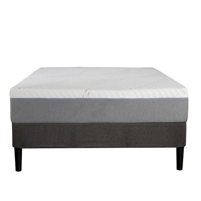 Materasso ibrido Cypress da 10'' con memory foam, supporto per bordi, molle insacchettate, fodera rimovibile, medio