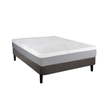 Materasso ibrido Cypress da 10 pollici con memory foam in gel rinfrescante, fodera rimovibile, di BRN