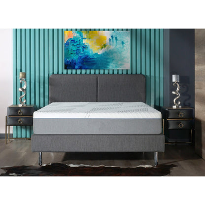 Materasso ibrido Cypress da 10 pollici con memory foam in gel rinfrescante, fodera rimovibile, di BRN