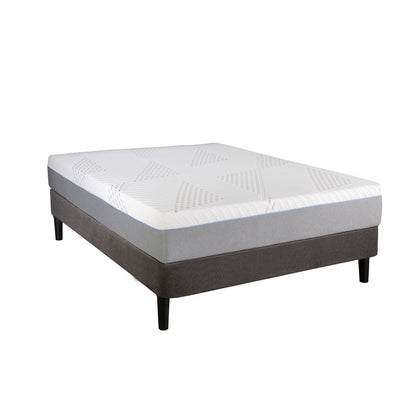 Materasso ibrido Cypress da 10 pollici con memory foam in gel rinfrescante, fodera rimovibile, di BRN