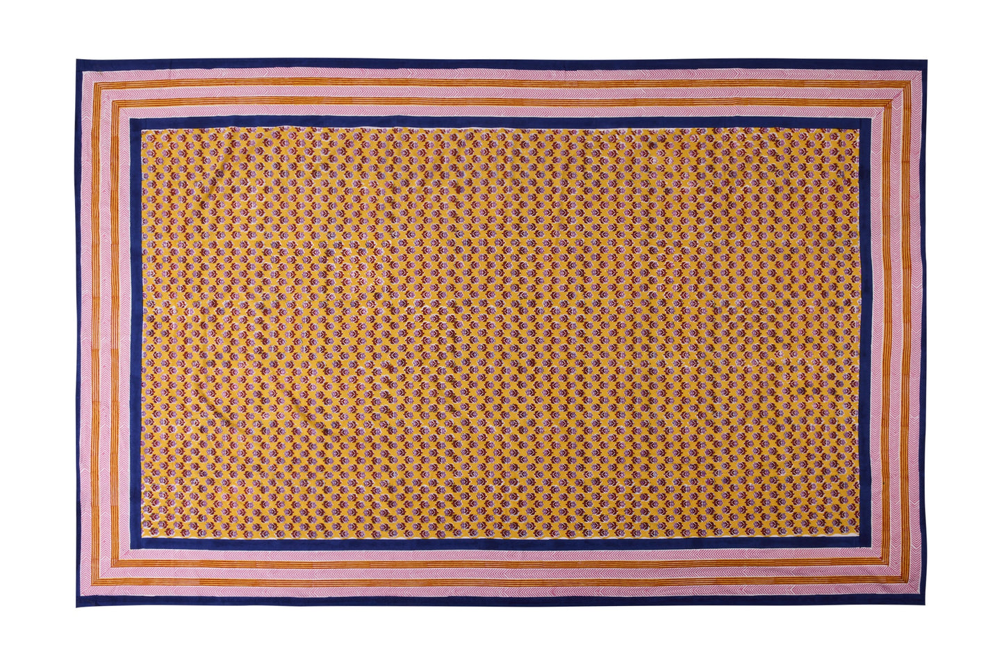 Mezzero Lipari 180X270 Fiori Rosa