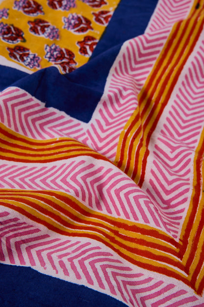 Mezzero Lipari 270X270 Fiori Rosa