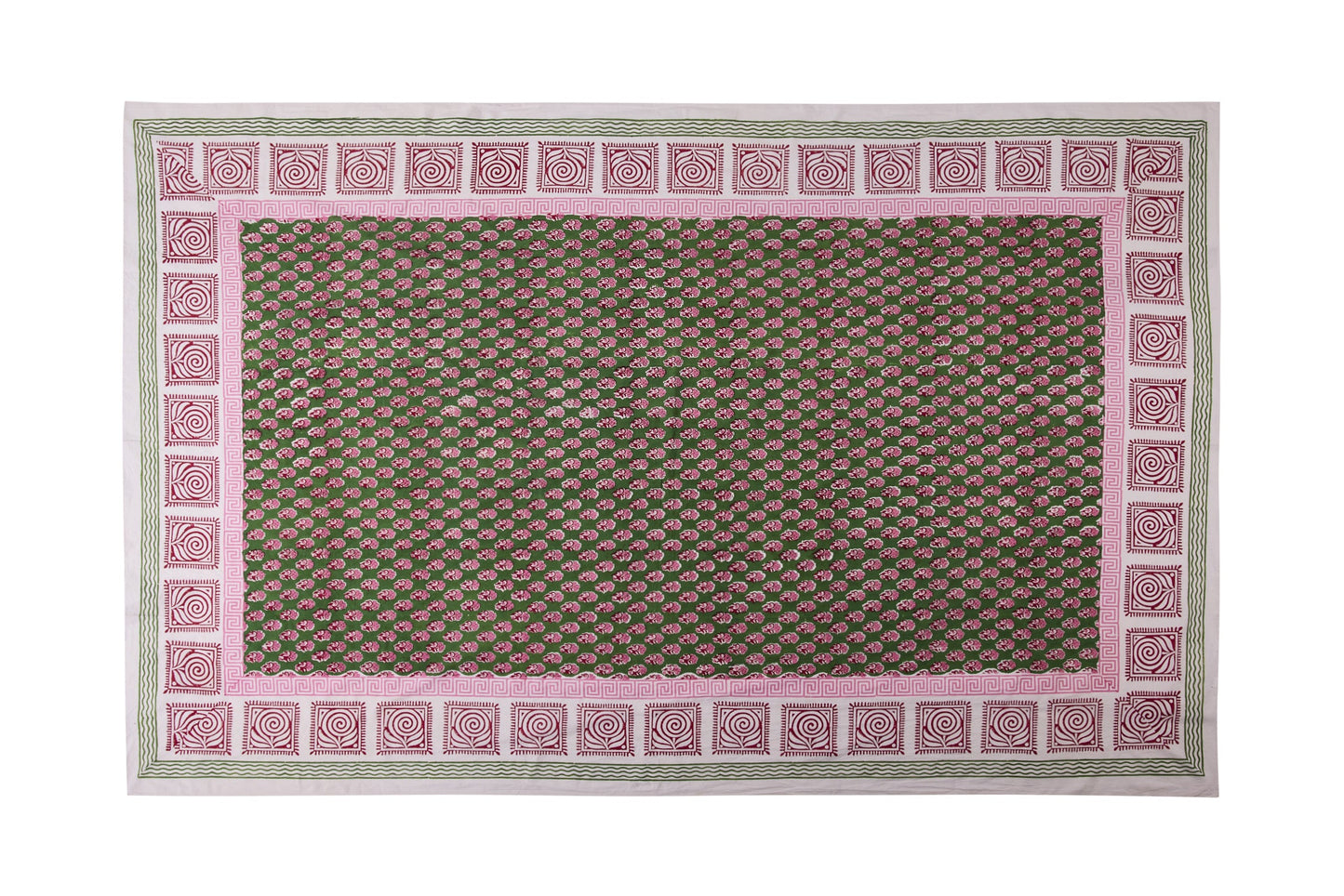 Mezzero Cisternino 180X270 Rosa E Verde