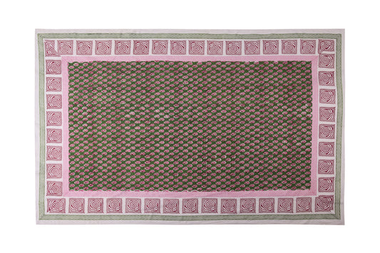 Mezzero Cisternino 180X270 Rosa E Verde