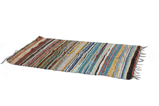 Pezzotto - Tappeto In Cotone Di Recupero - Assortiti - 90X170