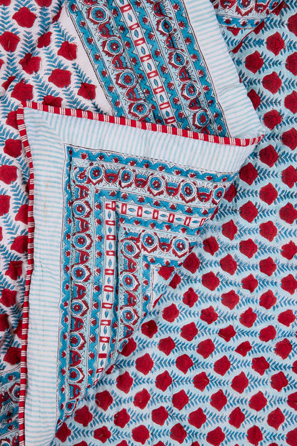 Trapunta - Trapunta Matrimoniale Pois