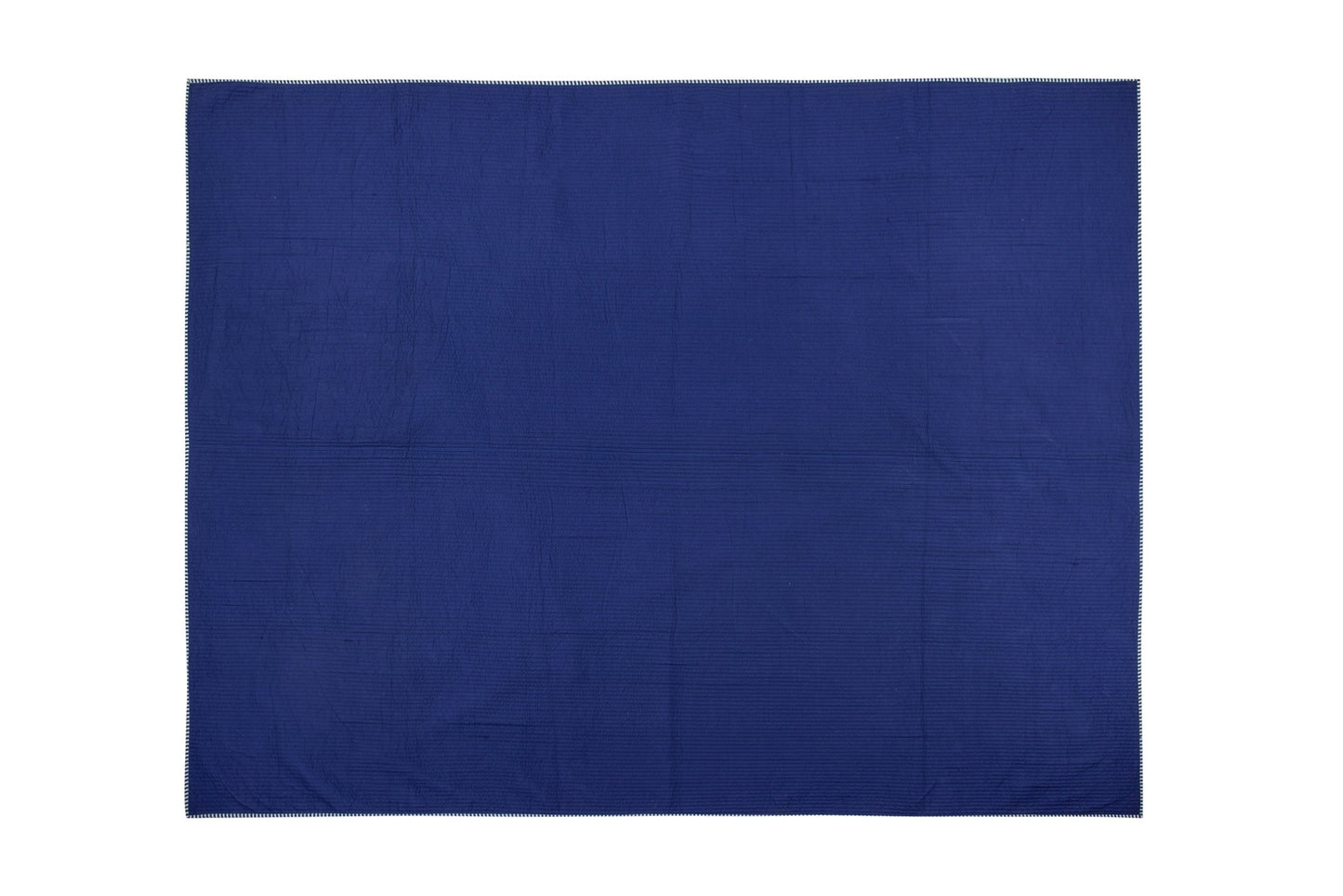 Trapunta - Trapunta Matrimoniale Double Face Riga Blu