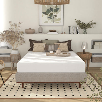 Materasso memory gel ipoallergenico CertiPUR-US DH BASIC da 10 pollici di Denhour