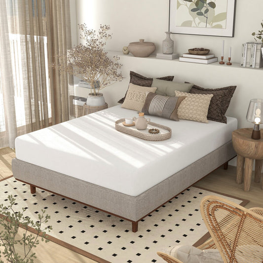 Materasso memory gel ipoallergenico CertiPUR-US DH BASIC da 10 pollici di Denhour