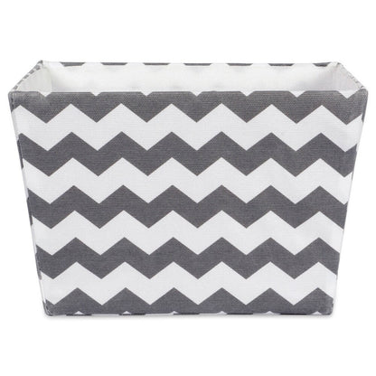DII Contenitore decorativo rigido Chevron trapezoidale