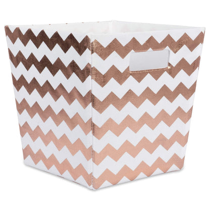 DII Contenitore decorativo rigido Chevron trapezoidale