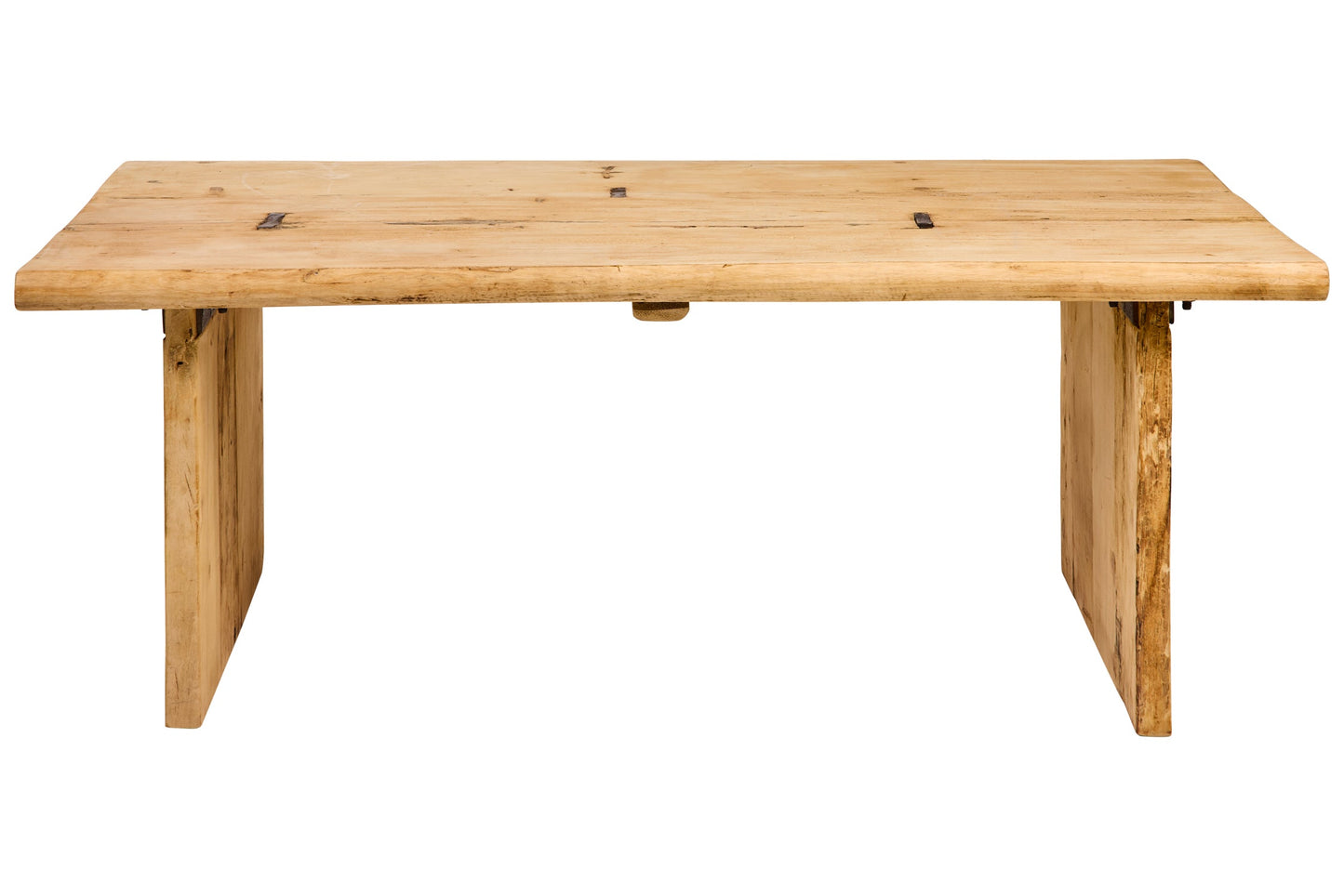 Tavolo Legno Riciclato Sbiancato