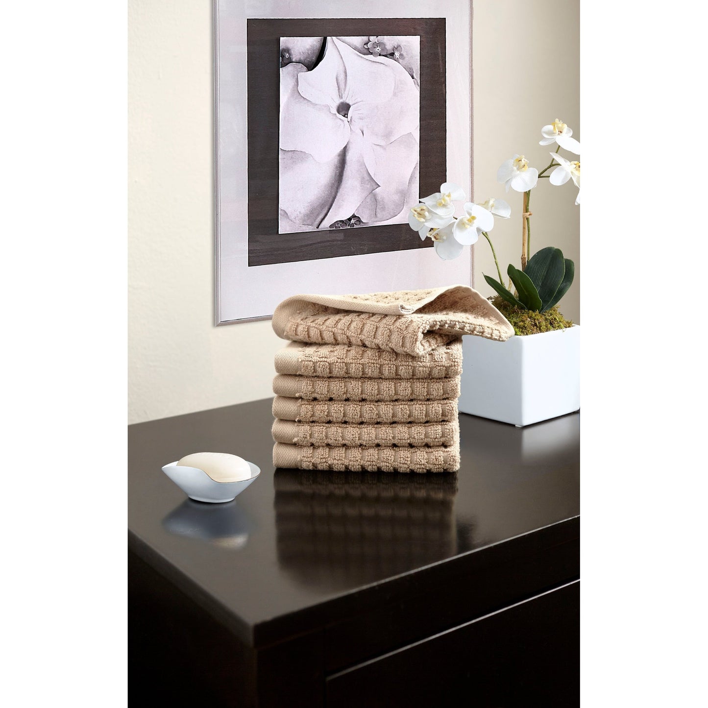 Set di 6 panni ad asciugatura rapida DKNY - Confezione multipla di asciugamani