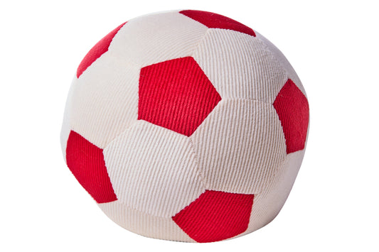 Batentes Portas - Ferma Porta Palla Da Calcio Bianca Rossa