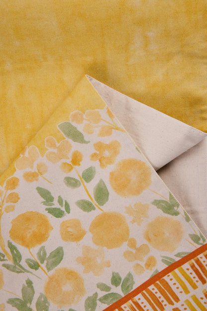 Caorle - Set Passatoia 1/2 Fiori Gialli Arancio