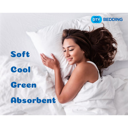 Set di lenzuola DTY Bedding in morbida viscosa di bambù certificata OEKO-TEX