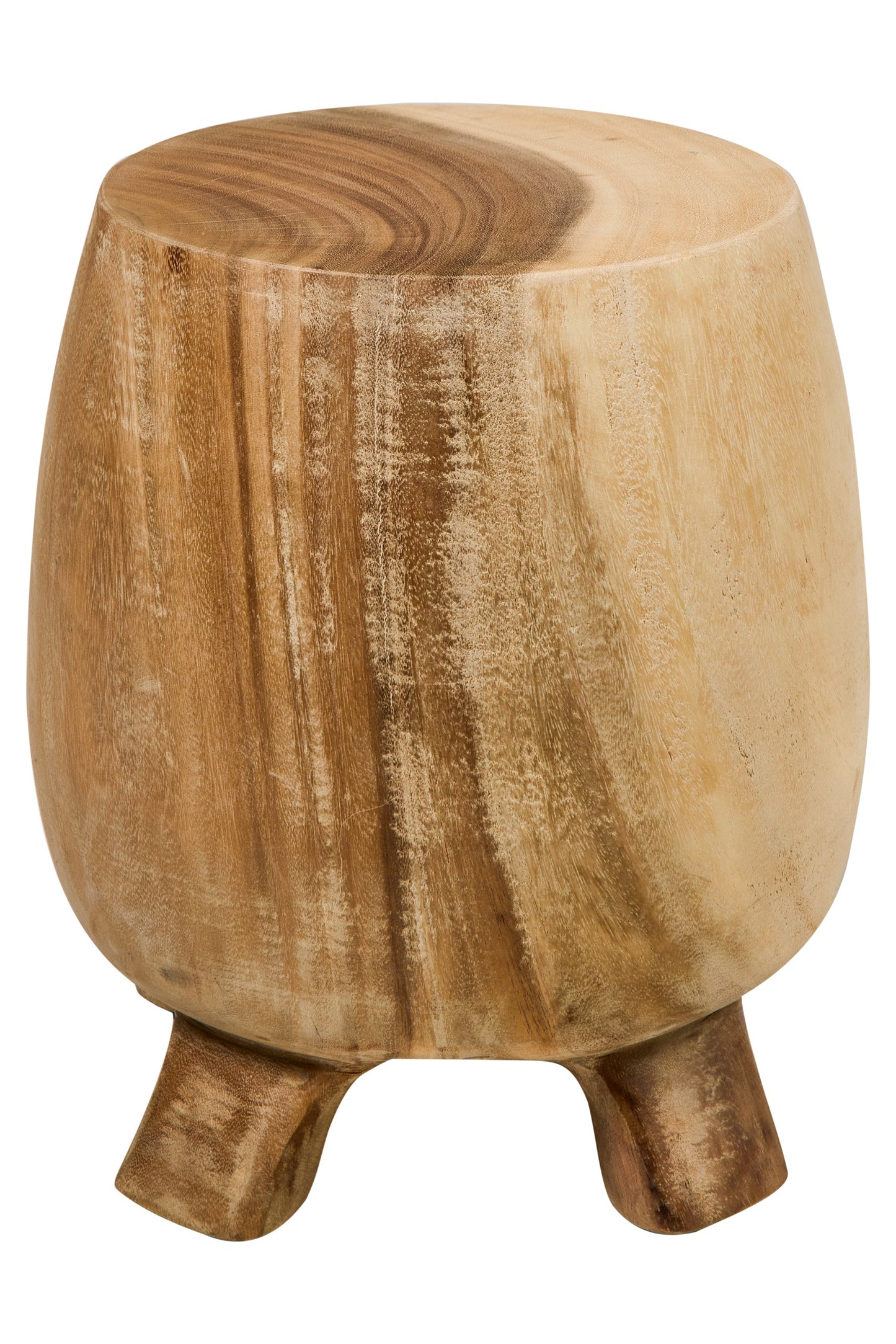 Suar - Sgabello Tronco Con Piedini