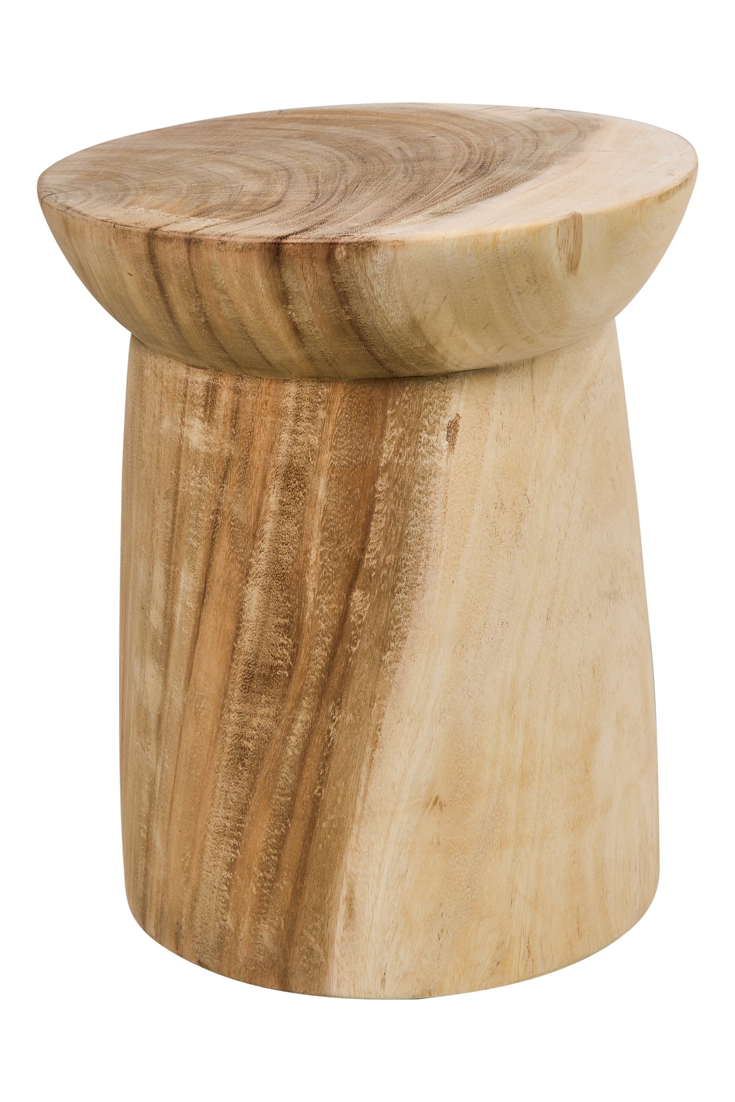 Suar - Sgabello Cilindro Con Mezza Sfera