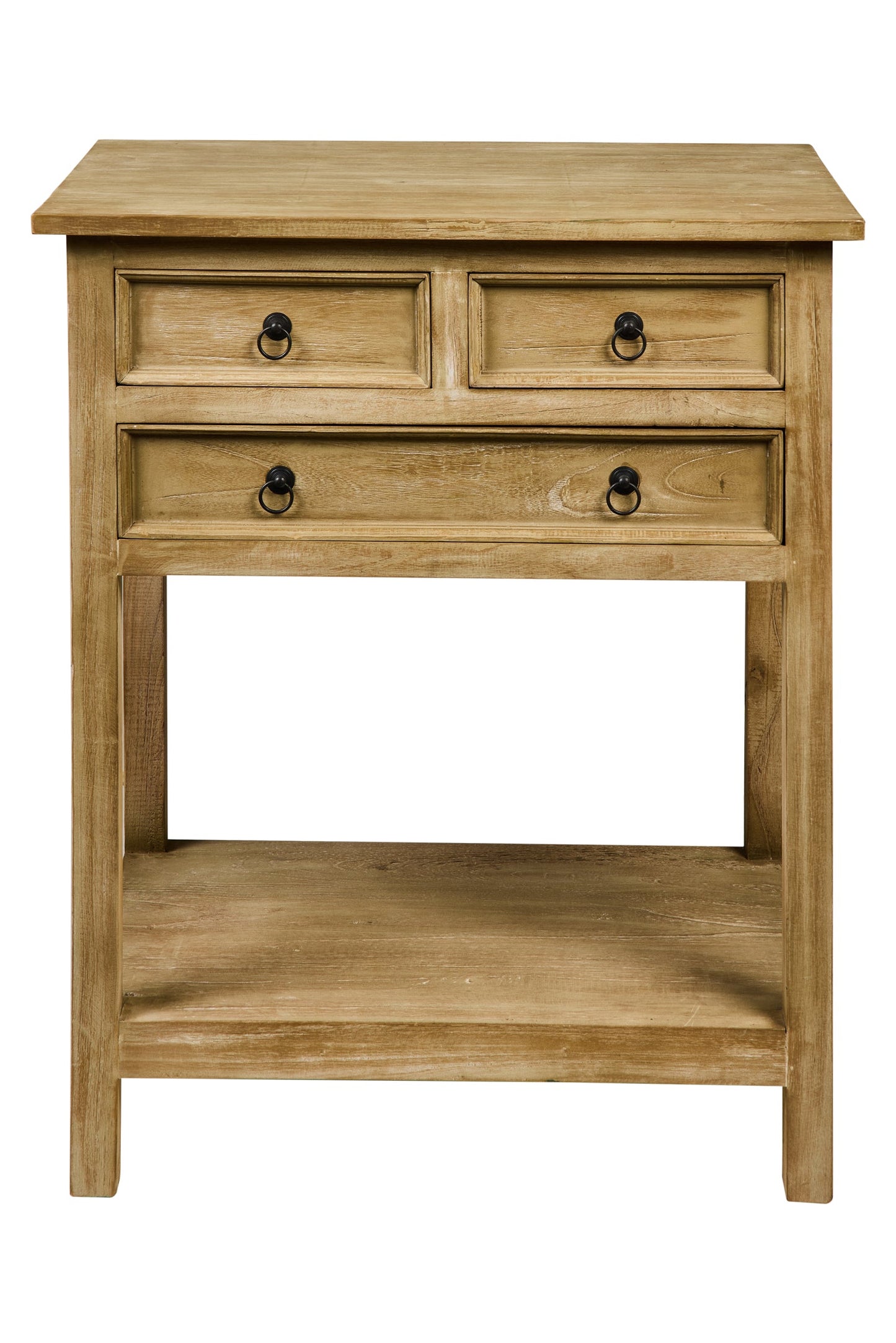 Floriane - Mobiletto Comodino 4 Casetti Naturale Vintage