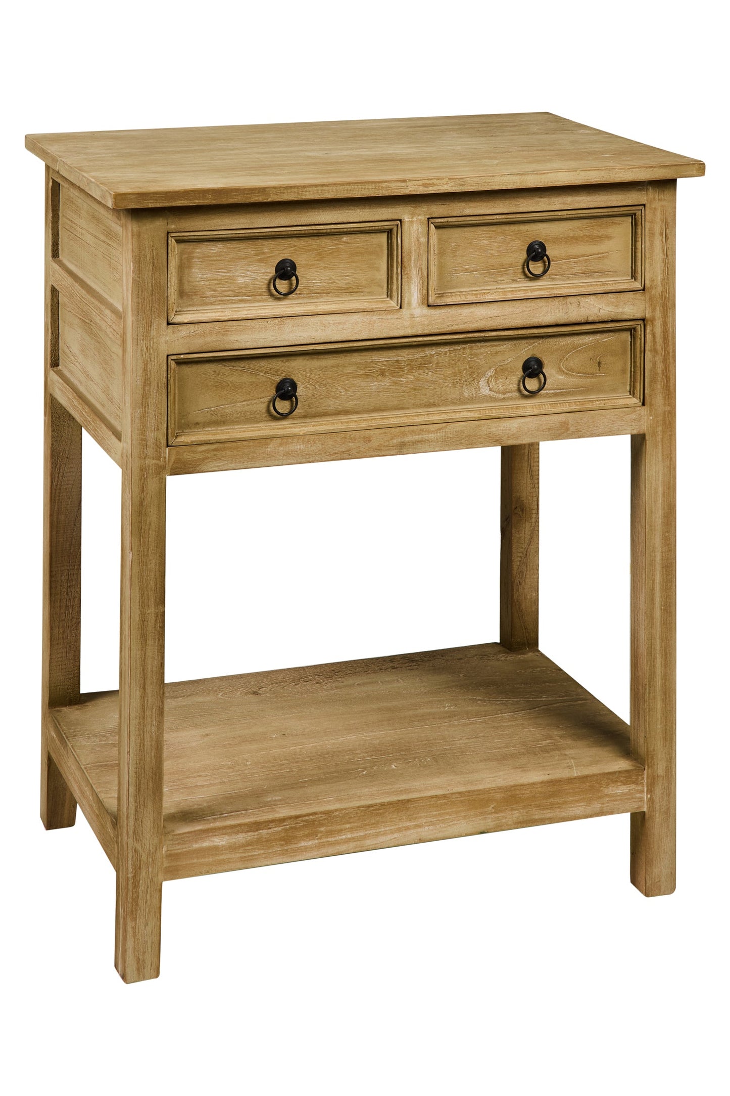 Floriane - Mobiletto Comodino 4 Casetti Naturale Vintage