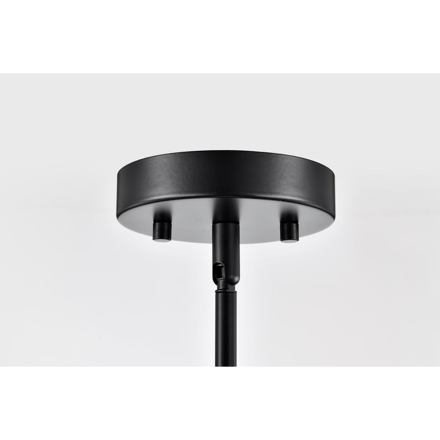 Lampada a sospensione singola in vetro trasparente con fossette Daelan - 12 pollici