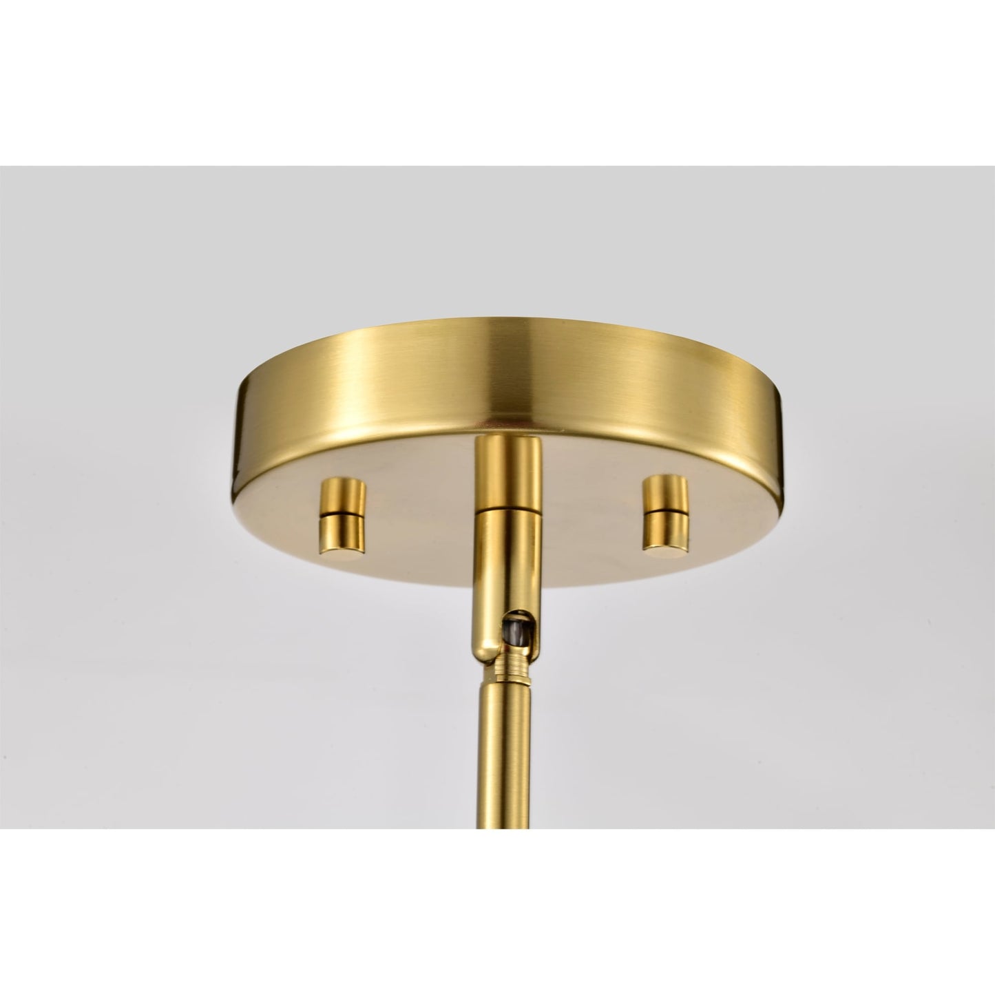 Lampada a sospensione singola in vetro trasparente con fossette Daelan - 12 pollici