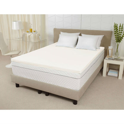 Coprimaterasso in memory foam ventilato da 3 pollici di spessore per letto king size Daily Boutik