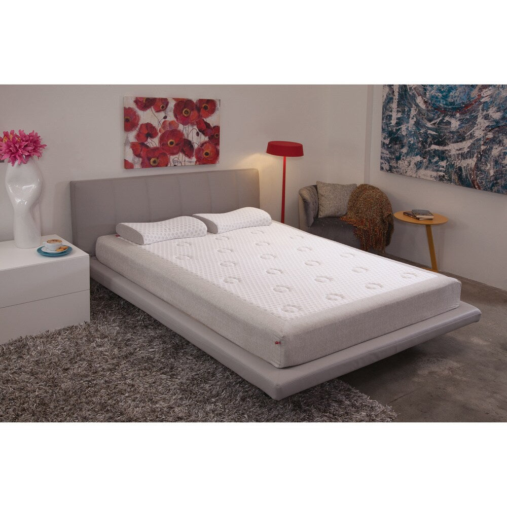 Materasso in memory foam Danican Cool Pointe da 8 pollici King-size - Bianco
