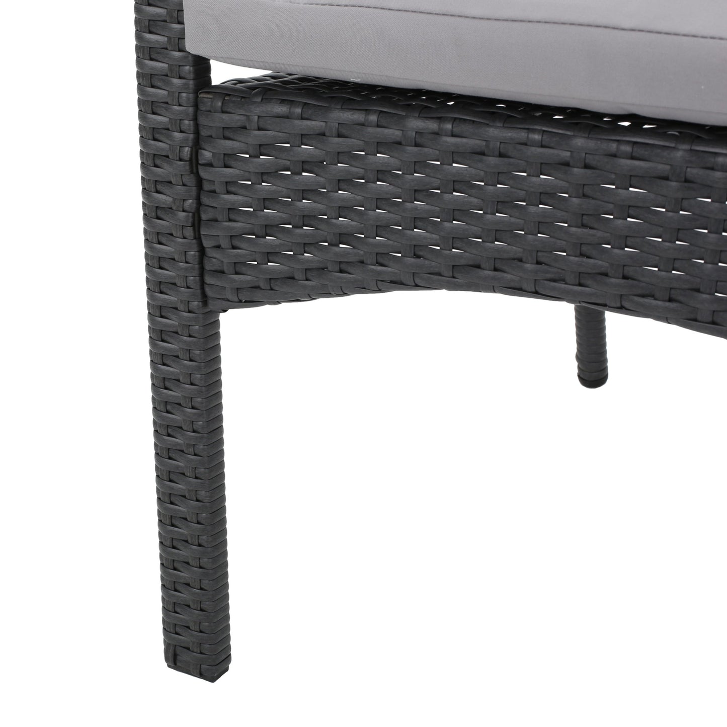 Set da pranzo espandibile Davenport Outdoor da 9 pezzi in legno e vimini di Christopher Knight Home