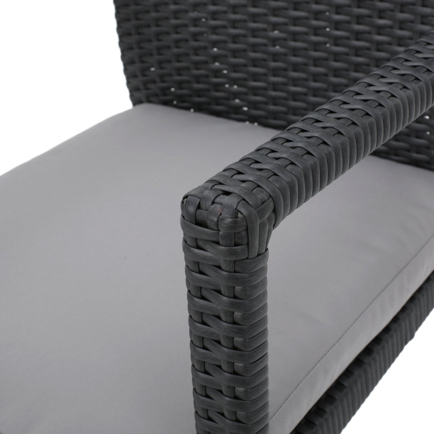 Set da pranzo espandibile Davenport Outdoor da 9 pezzi in legno e vimini di Christopher Knight Home