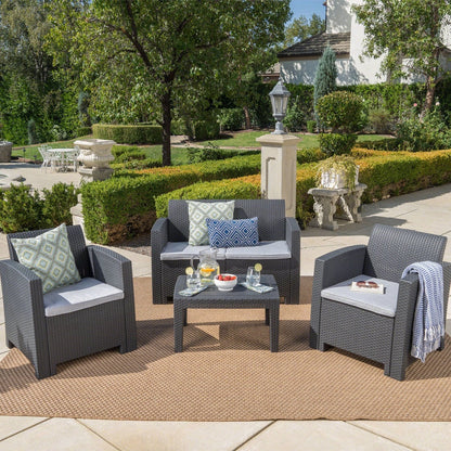 Set da esterno Daytona da 4 pezzi di Christopher Knight Home