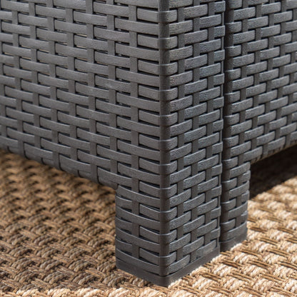 Set da salotto in vimini Daytona Outdoor di Christopher Knight Home